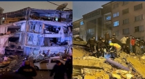 Powerful earthquake in Turkey... Buildings collapsed...