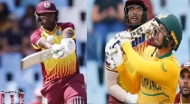 South Africa set world record by reaching Himalayan target in 2nd T20I against West Indies