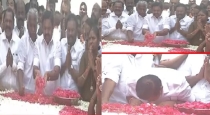 Edappadi Palaniswami paid respects at the memorials of former Chief Ministers