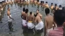 Five priests drowned in Nanganallur temple festival.