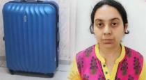 The daughter who strangled her mother in rage and took her to the suitcase..