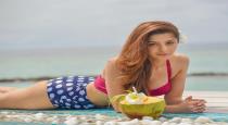 Actress Vedhika Instagram Post Bikini Maldives 
