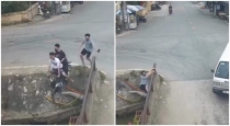 a Vietnam Youth Narrowly Escape the Situation like Tom Cruise Stunt 