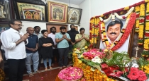 Director Sasikumar Visit Late Actor Vijayakanth House 
