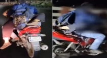 Vijayawada Couple’s Risky Bike Ride video Gone Viral