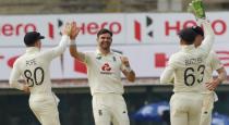 England won first test match against to India