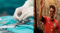 doctors treatment to young boy showing bigil movie