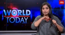 India Today Anchor Cut Off Hair on Live 