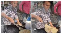 9-yr-old boy paratha making skill is a hit on the Internet. Viral video